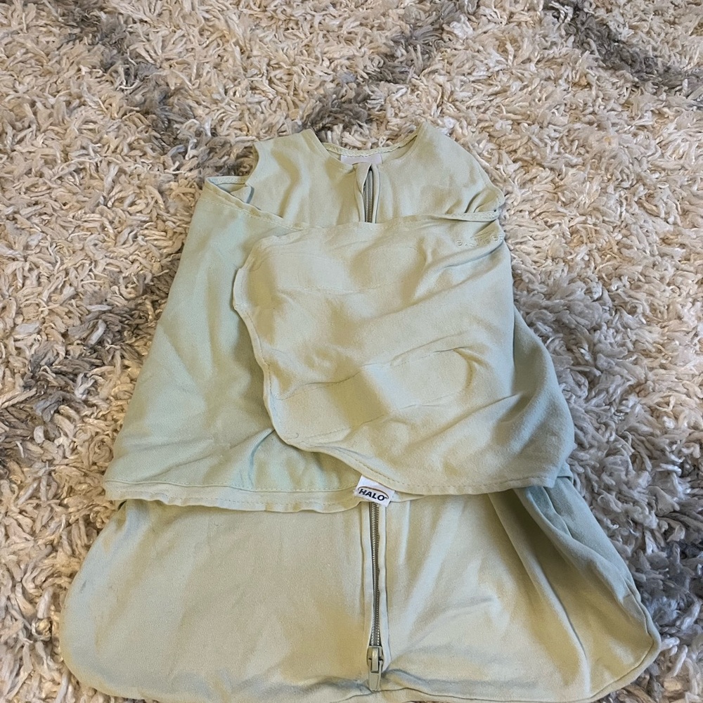 Halo SleepSack Swaddle - Light Green